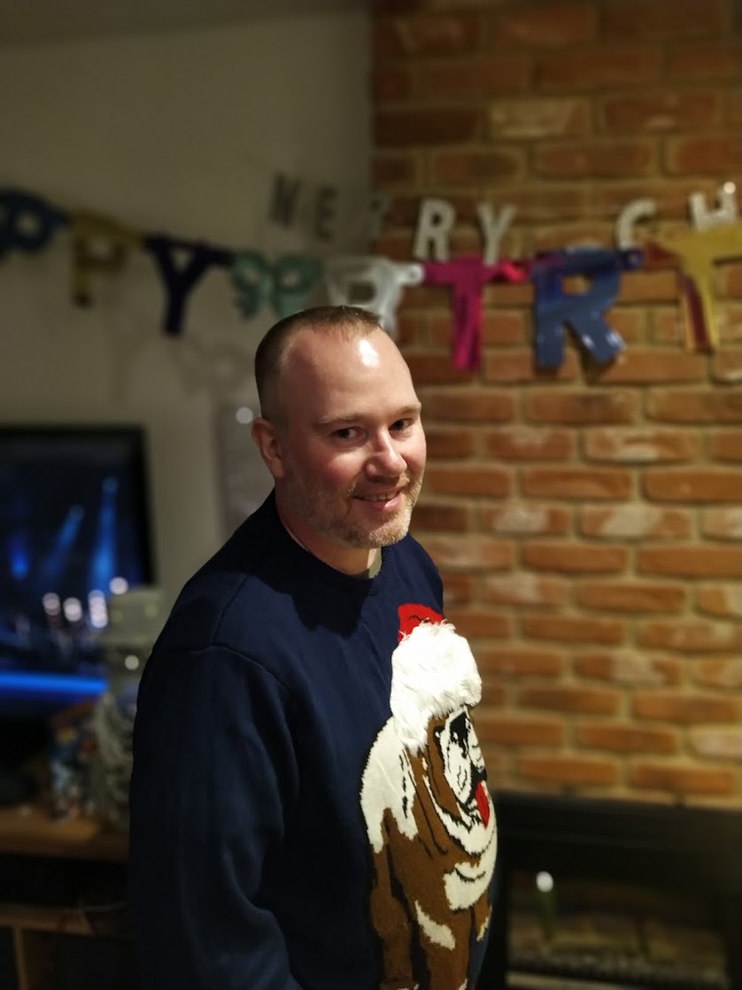 Me at Christmas 2020